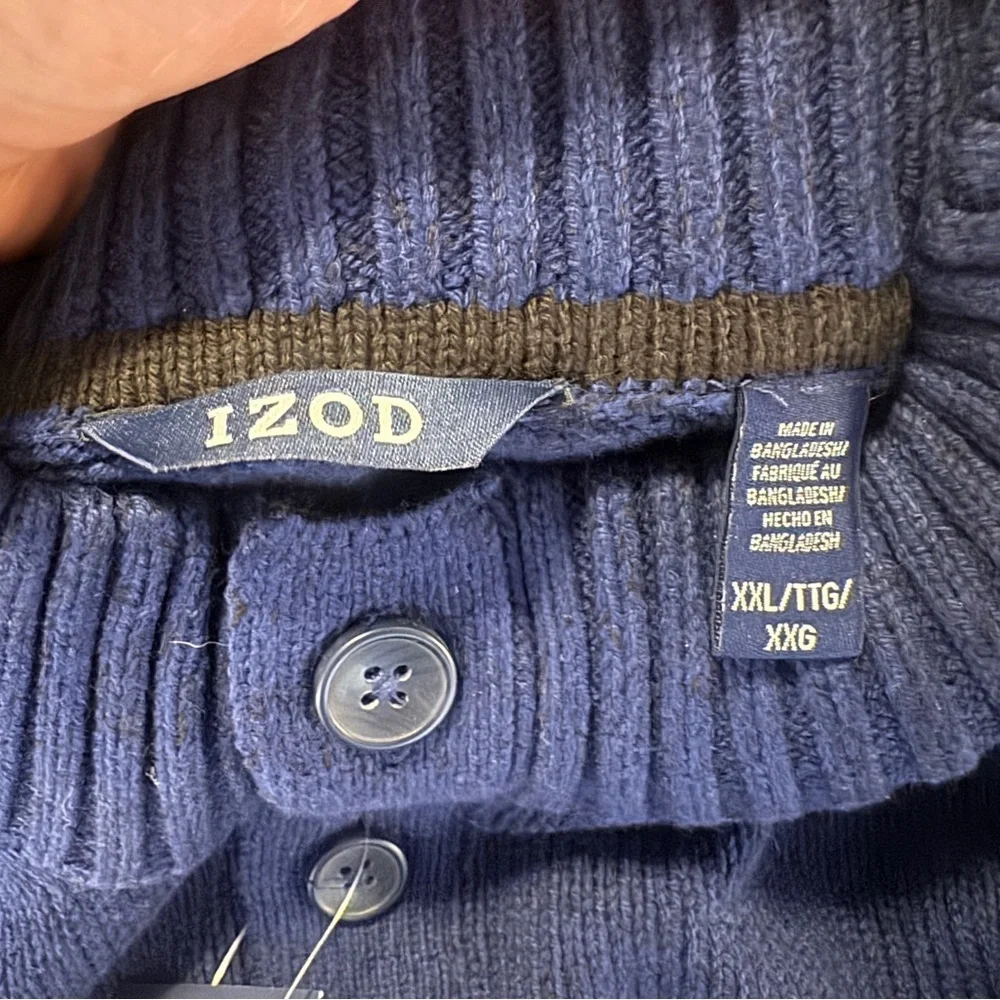 Men's NWT IZOD Blue Sweater